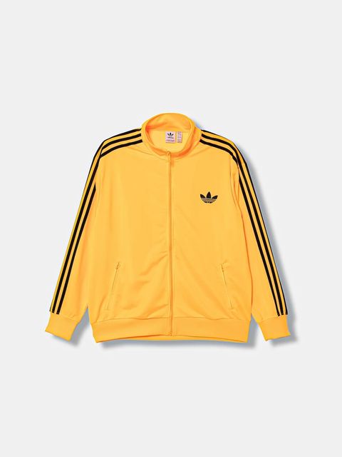 adidas Originals bluza Firebird damska kolor żółty z aplikacją JX7862 - zdjęcie produktu nr 1