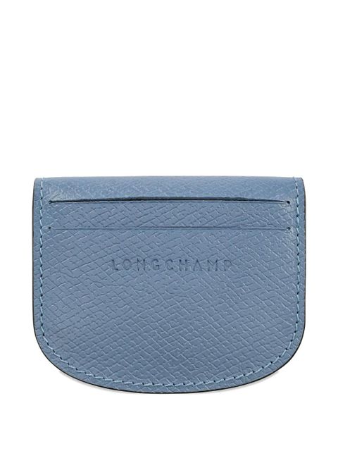 Longchamp Épure card holder - Blue