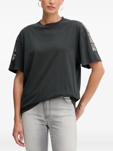 PINKO logo-back short-sleeve T-shirt - Grey - zdjęcie produktu nr 1