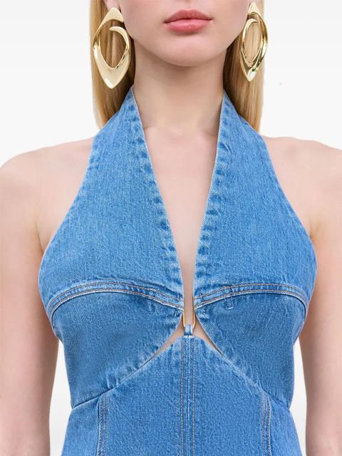 Cult Gaia Rumi denim dress - Blue
