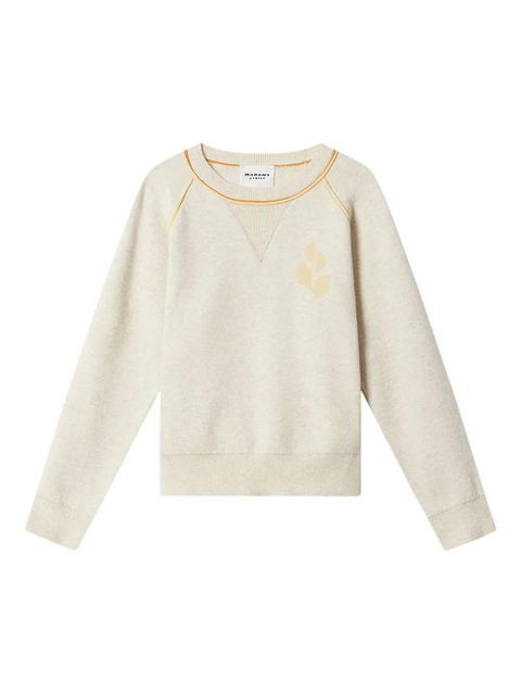 MARANT ÉTOILE Loriby logo sweater - Neutrals - zdjęcie produktu nr 1