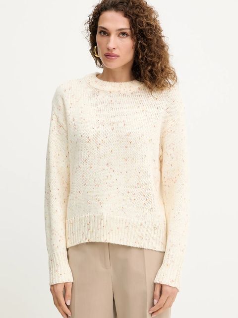 Silvian Heach sweter BLAZHEVSKA damski kolor beżowy GPA25155MA - zdjęcie produktu nr 1