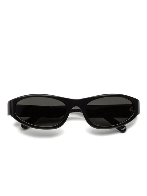Marni Eyewear Yozamei oval-frame sunglasses - Black - zdjęcie produktu nr 1