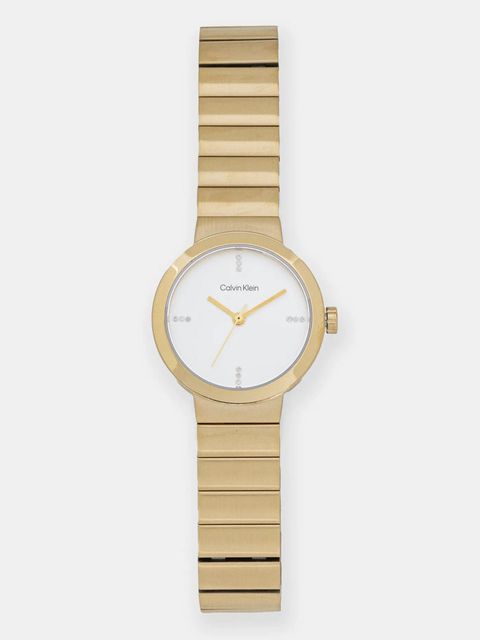 Calvin Klein zegarek damski kolor złoty 25200416