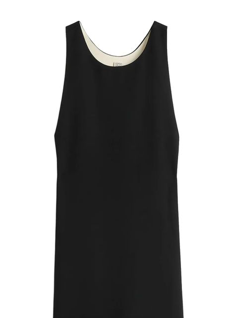 TOTEME racerback mini dress - Black - zdjęcie produktu nr 2