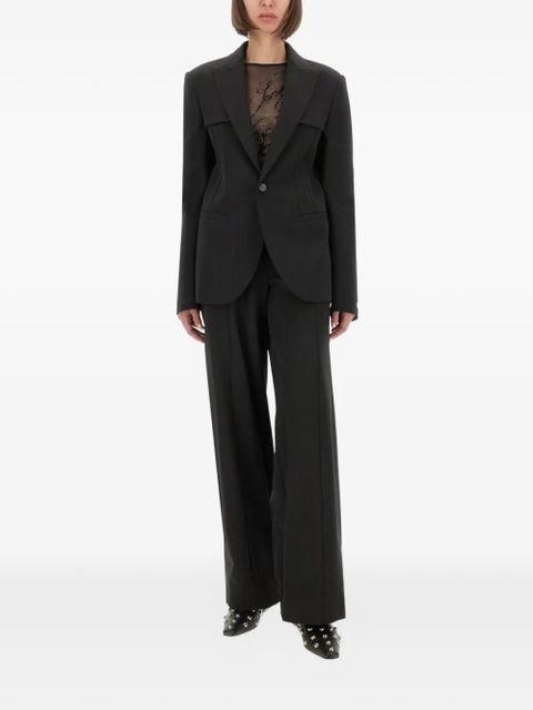 Jean Paul Gaultier peak-lapel blazer - Black - zdjęcie produktu nr 2