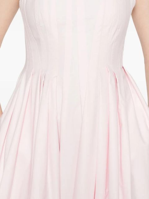 Sportmax square-neck maxi dress - Pink