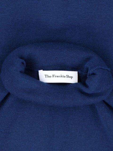 The Frankie Shop Utica roll-neck sweater - Blue