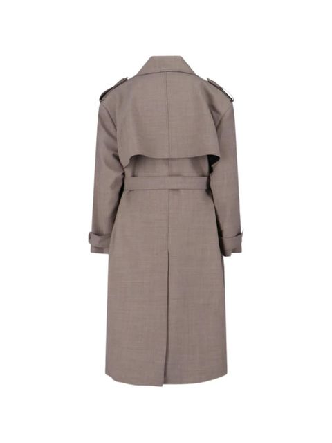 The Frankie Shop Bleecker belted trench coat - Neutrals - zdjęcie produktu nr 2