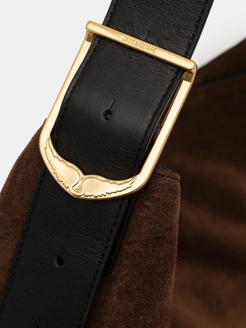 ZADIG&VOLTAIRE torebka zamszowa