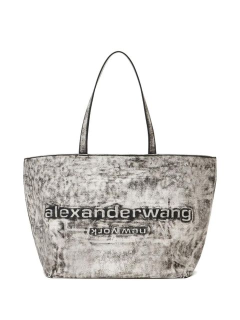 Alexander Wang Punch embossed tote bag - Grey - zdjęcie produktu nr 1