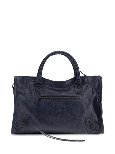 Balenciaga medium Le City shoulder bag - Blue - zdjęcie produktu nr 1