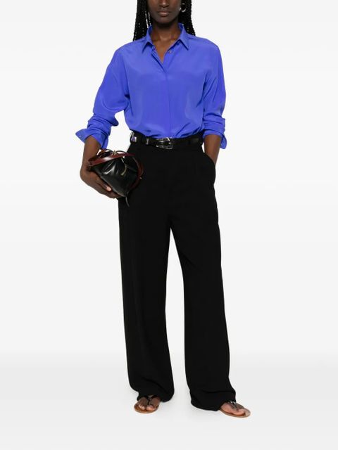 TOM FORD buttoned long-sleeve shirt - Blue - zdjęcie produktu nr 2