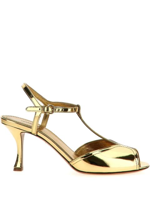 Ferragamo 70mm Ely sandals - Gold - zdjęcie produktu nr 1