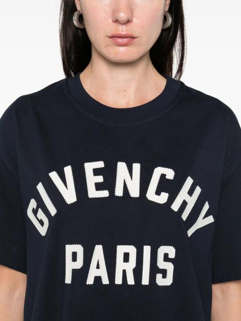 Givenchy logo-print T-shirt - Blue