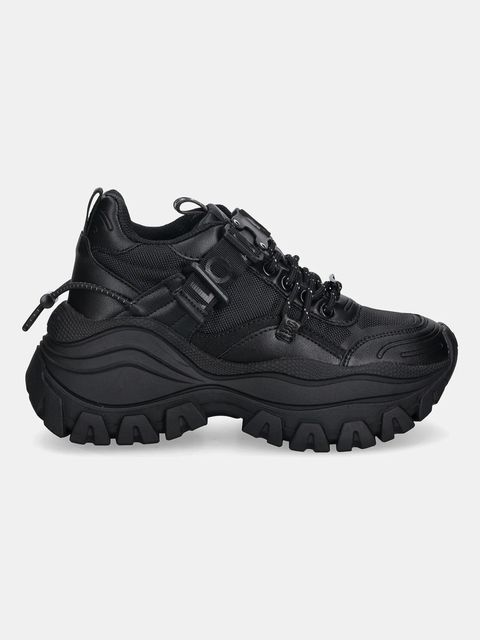 Buffalo sneakersy Lola Lace Up Com Lo damskie kolor czarny 1636503-BLK