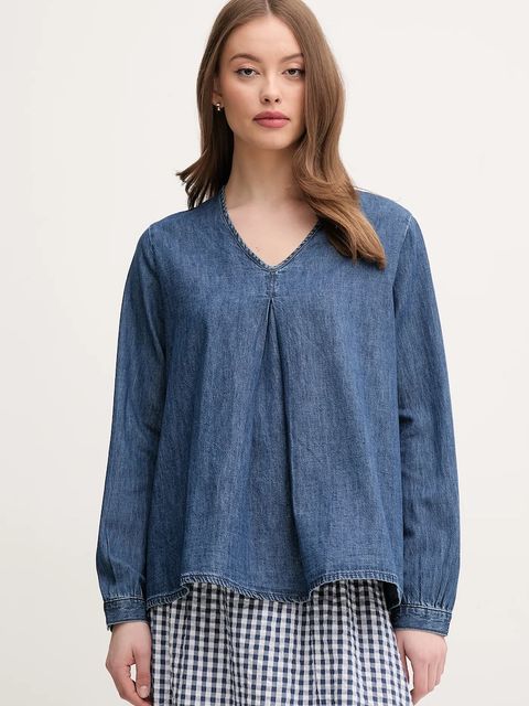 United Colors of Benetton bluzka bawełniana - zdjęcie produktu nr 2