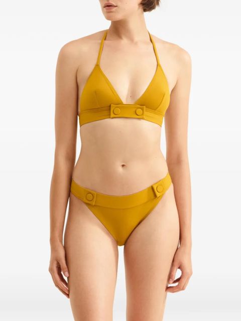 ERES button-detail bikini briefs - Yellow