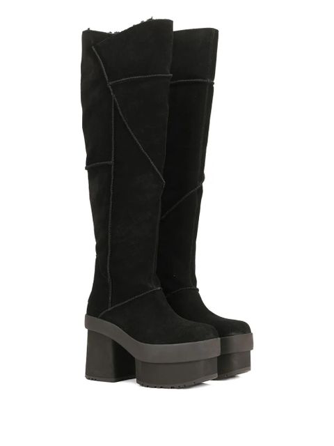 UGG 100mm platform boots - Black - zdjęcie produktu nr 2