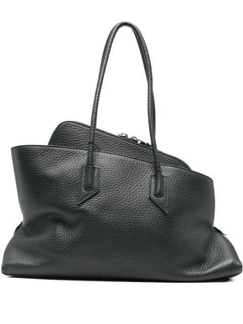 The Attico medium Passeggiata tote bag - Green - zdjęcie produktu nr 1