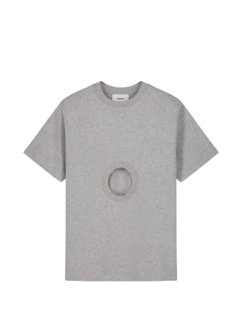 Coperni Window circular opening T-shirt - Grey - zdjęcie produktu nr 1