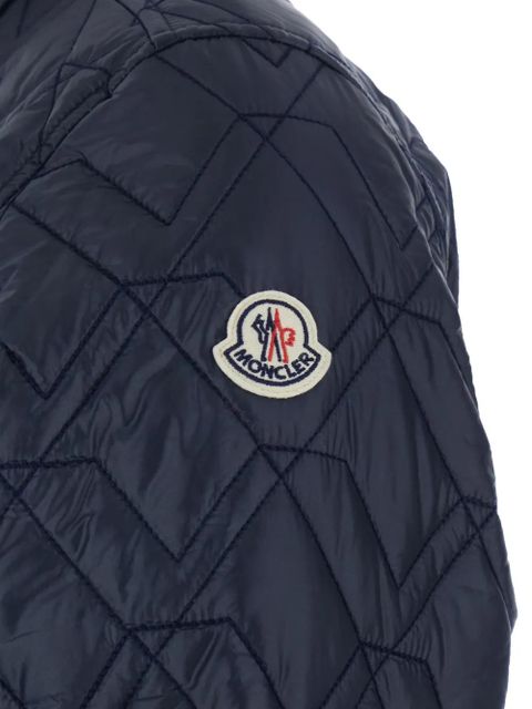 Moncler quilted jacket - Blue