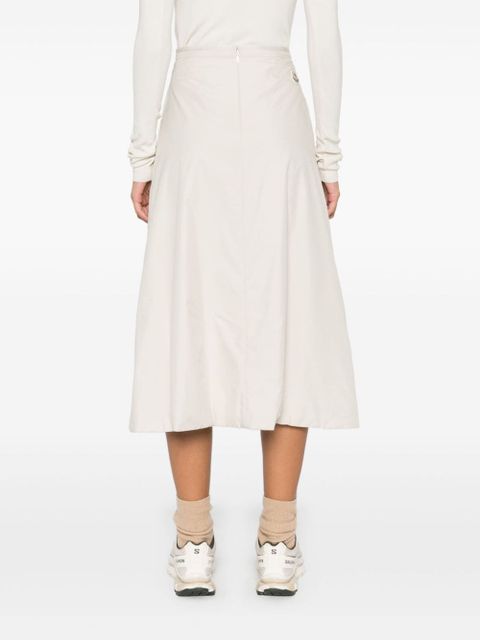 Moncler padded midi skirt - Neutrals