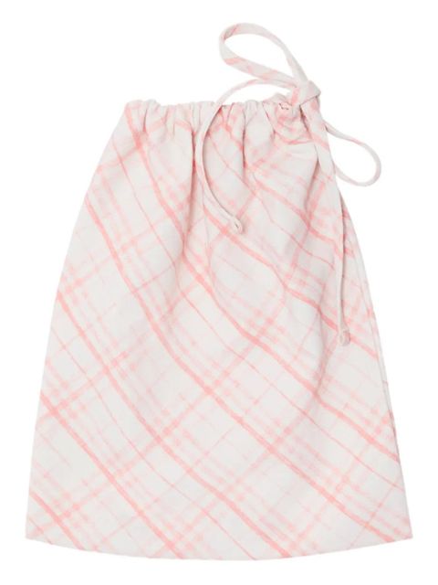 Burberry checked bikini top - White - zdjęcie produktu nr 2