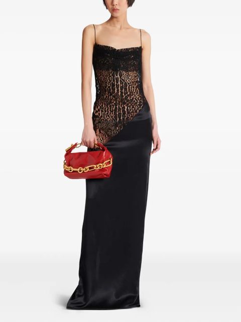Balmain lace-embellished dress - Black - zdjęcie produktu nr 2
