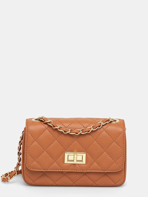 Answear.LAB torebka skórzana kolor brązowy - zdjęcie produktu nr 1