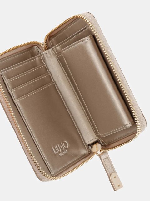 Liu Jo portfel damski kolor złoty AF5156.E0087