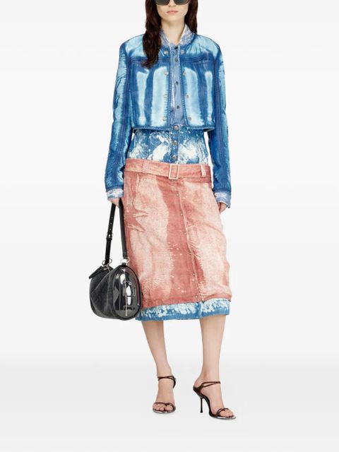 Diesel buttoned denim jacket - Blue - zdjęcie produktu nr 2