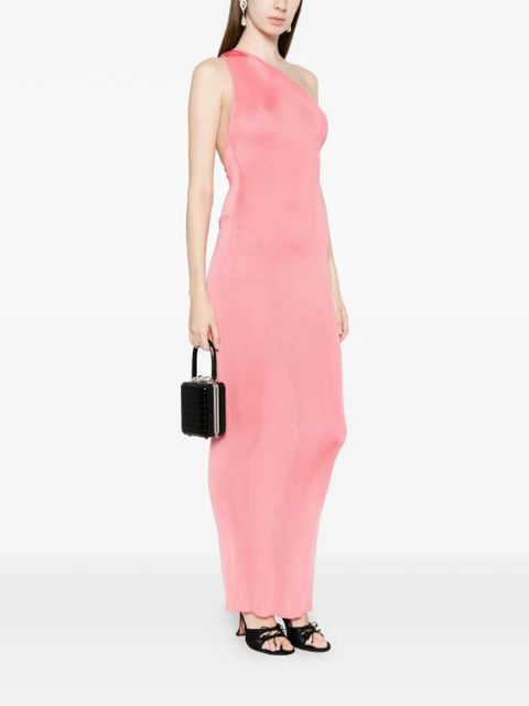 Self-Portrait one-shoulder maxi dress - Pink - zdjęcie produktu nr 2