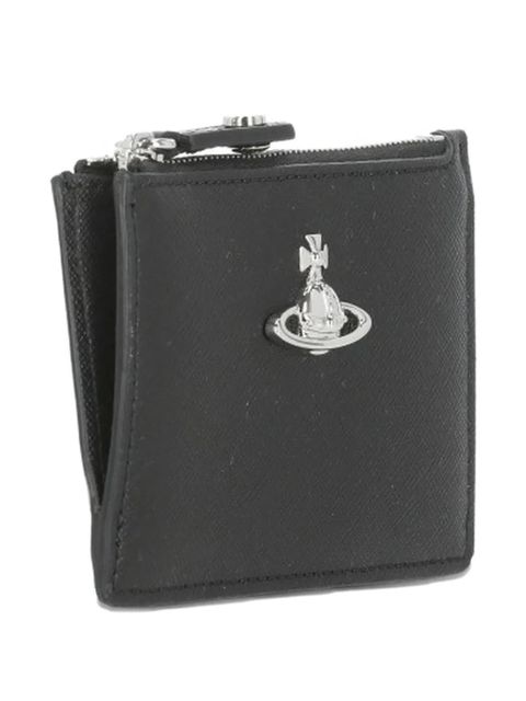 Vivienne Westwood orb-detail zipped wallet - Black - zdjęcie produktu nr 2