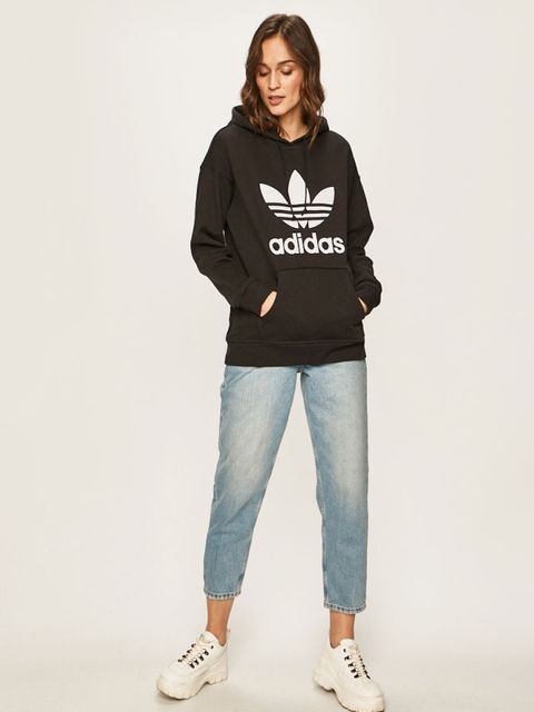 adidas Originals - Bluza FM3307 FM3307-BLK/WHT
