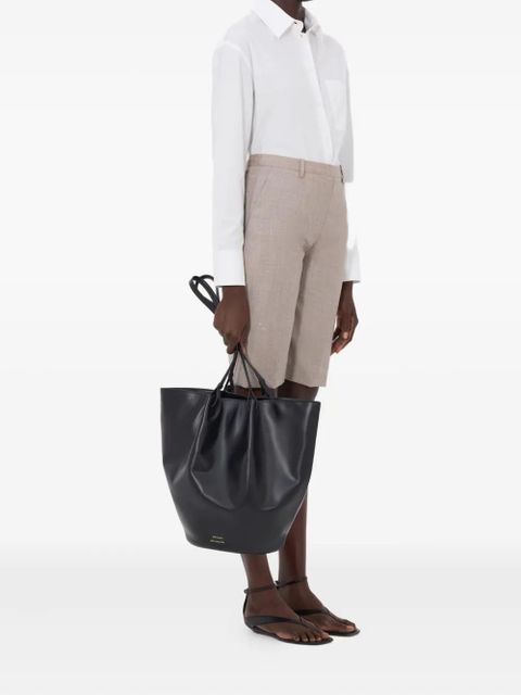 LouLou de Saison side-pocket knee-length shorts - Neutrals