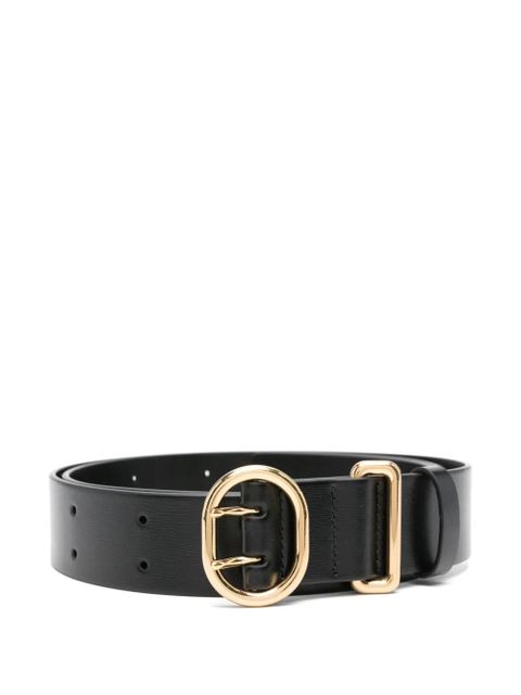Jil Sander leather belt - Black - zdjęcie produktu nr 1