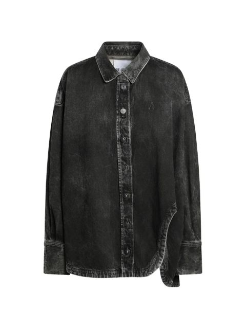 The Attico Diana shirt - Black - zdjęcie produktu nr 1