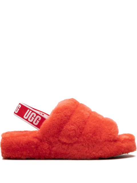 UGG Fluff Yeah "Red Currant" slippers - zdjęcie produktu nr 1