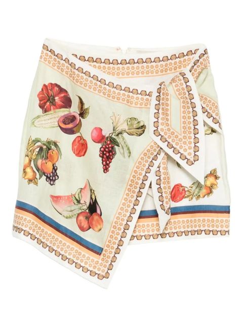 ALEMAIS Mercado-print mini skirt - MULTI - zdjęcie produktu nr 1