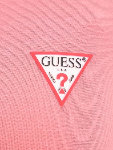 Guess t-shirt damski kolor pomarańczowy W2YI44 J1314