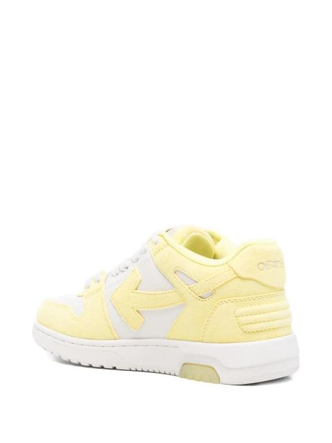 Off-White Arrow-motif sneakers - Yellow