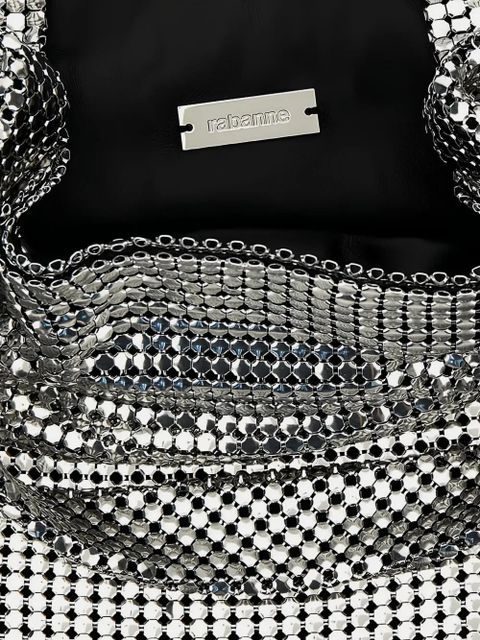 Rabanne Pixel tote bag - Silver - zdjęcie produktu nr 2