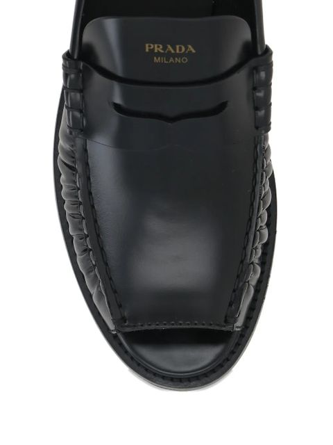 Prada open-toe loafers - Black - zdjęcie produktu nr 2