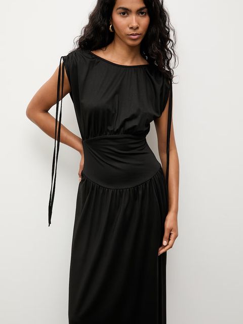 Answear.LAB sukienka z wiskozą - zdjęcie produktu nr 2