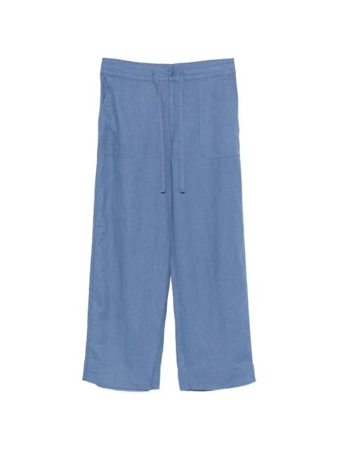 Lauren Ralph Lauren linen trousers - Blue - zdjęcie produktu nr 1