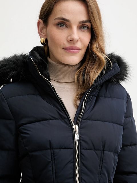 Morgan kurtka puchowa kolor granatowy zimowa GITELA