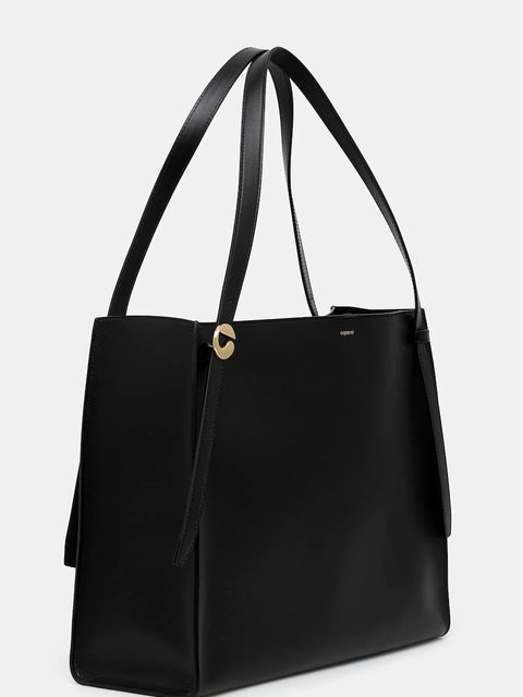 Coperni torebka skórzana Belt Tote kolor czarny COPBA77F6012B