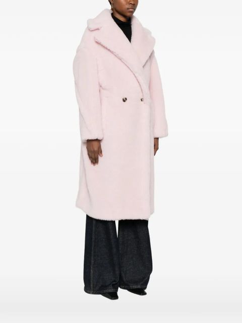 Max Mara Tedgirl double-breasted coat - Pink