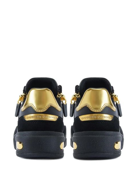 Giuseppe Zanotti zip-detail sneakers - Black